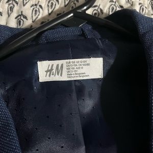 H&M boys 2 piece suit size 12-13 summer weight